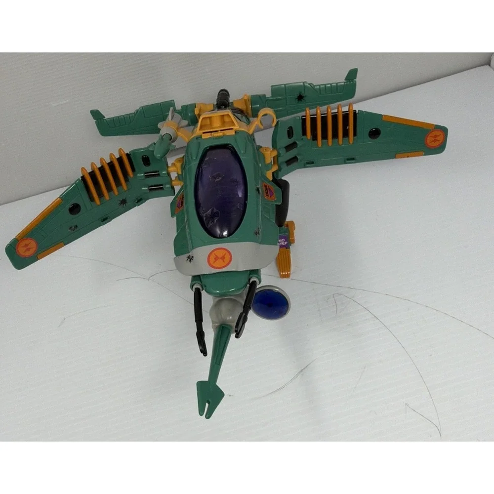 90's Vintage Exo Squad Space Kaz Takagi Exofighter E-Frame 1995 Playmates READ